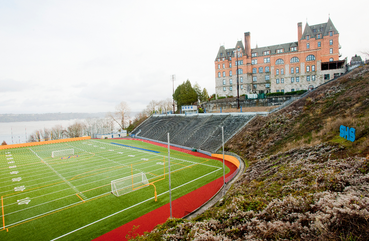 Historic Stadium High School in Tacoma
