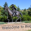 Welcome to Sturgis! Photo credit to J Stephen Conn.