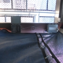 The complete batting cage solution includes a Technomad outdoor amplification and playout solution based on its PowerChiton Series, bringing power and local audio sources close to the installation point
