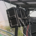 Rear View Mounts of a Berlin at Jamsil Stadium