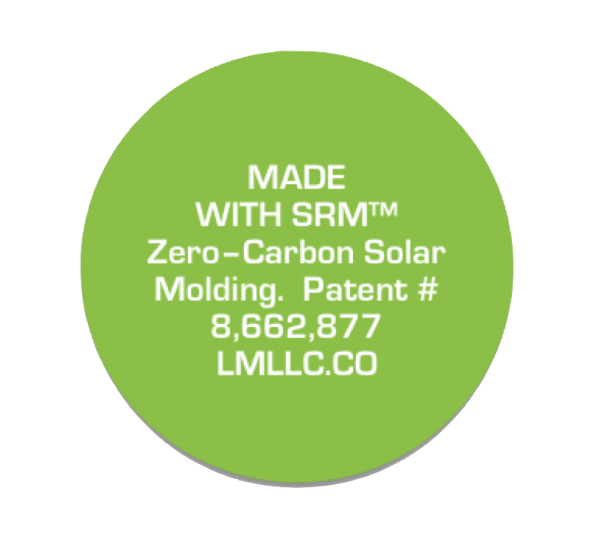 Moled with Solar Rotational Molding from LightManufacturing - zero carbon manufacturing. Learn more at http://www.lightmanufacturingsystems.com 